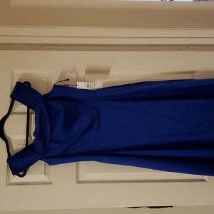 Calvin Klein royal blue dress